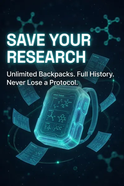 🎒 SAVE YOUR RESEARCH